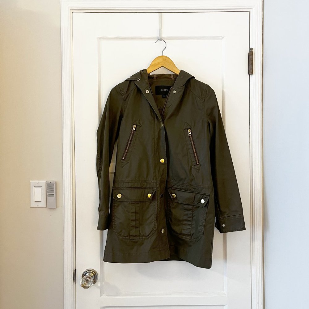 J. Crew Military Jacket #B0116 - Picture 6 of 6